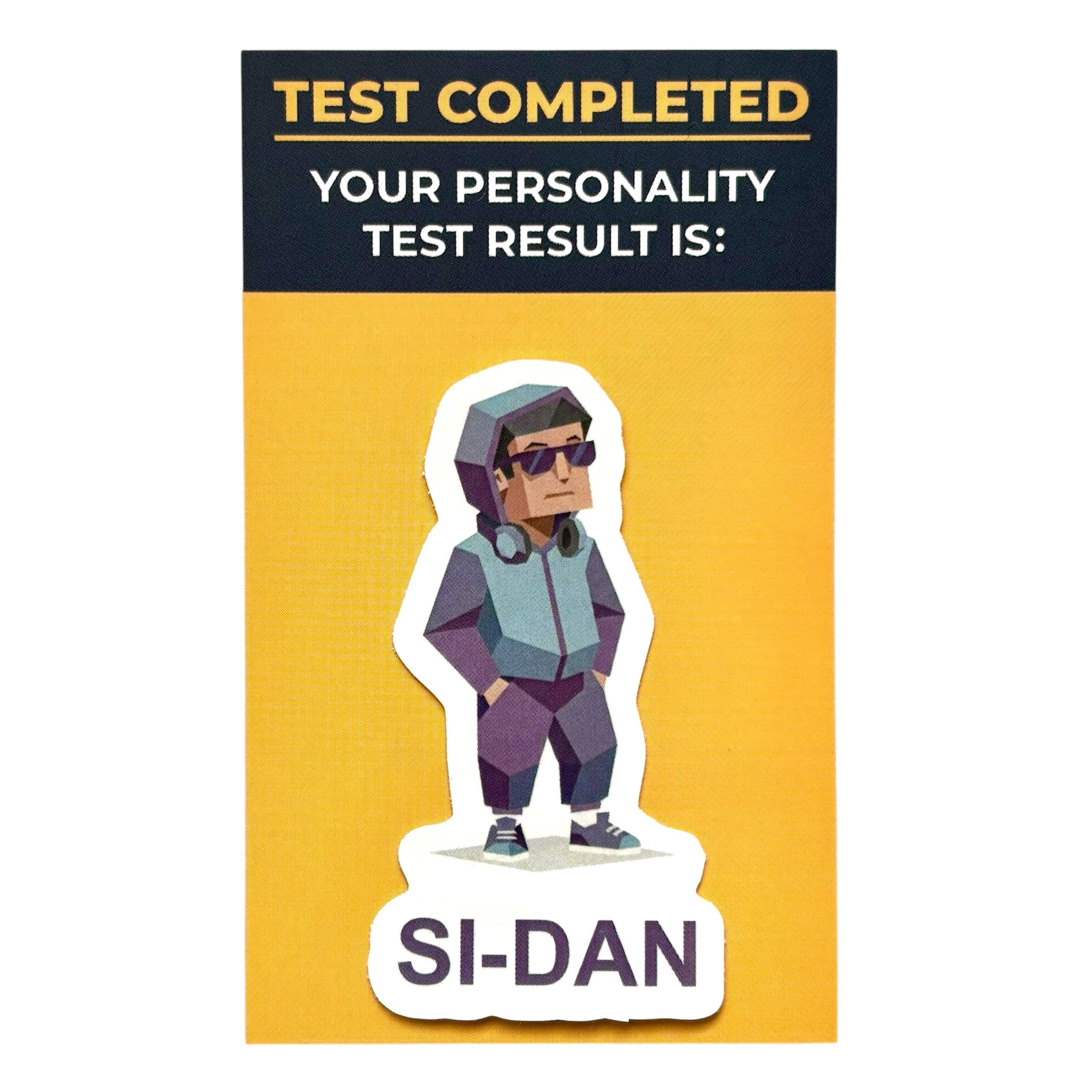 MBTI: SI-DAN | 貼紙