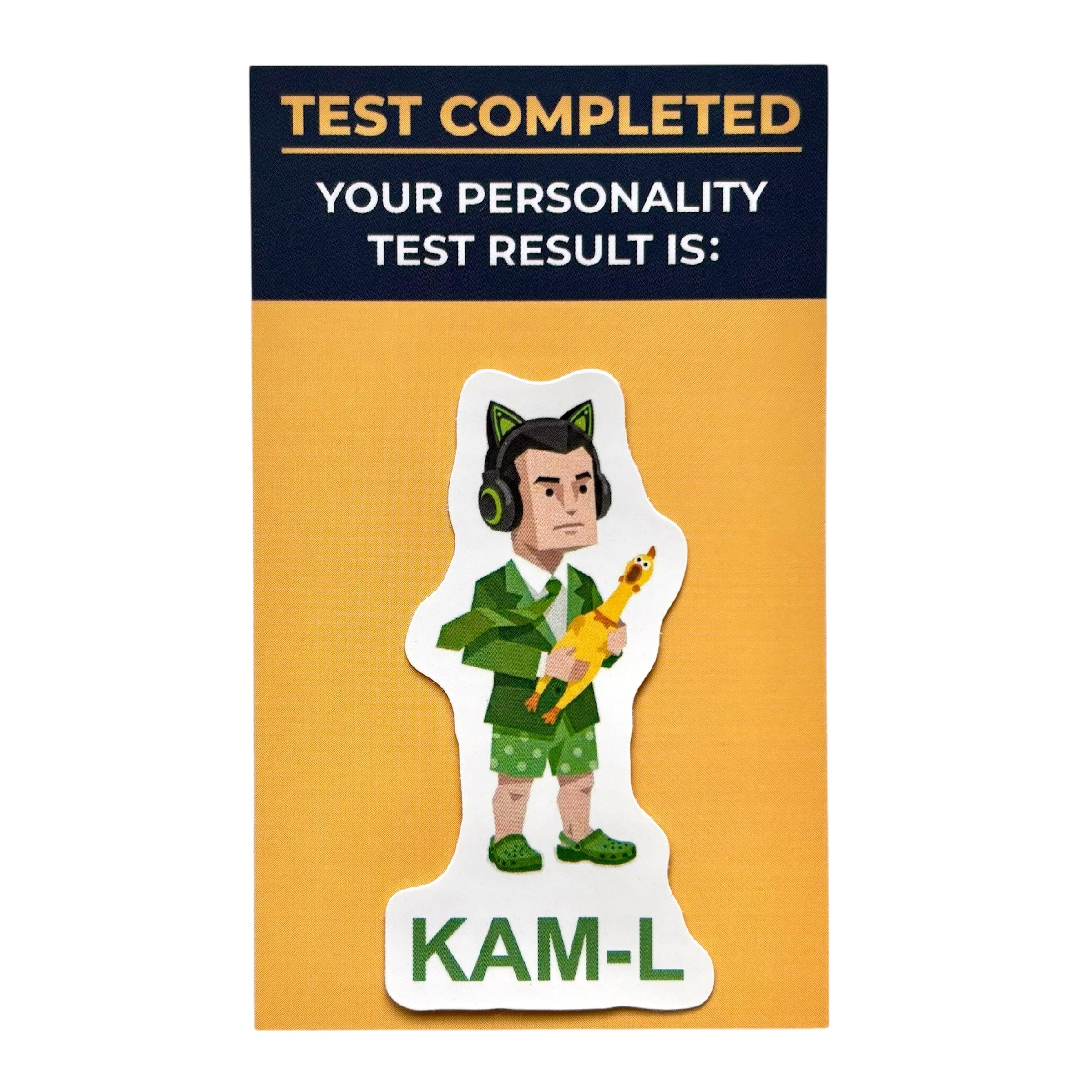 MBTI: KAM-L | 貼紙