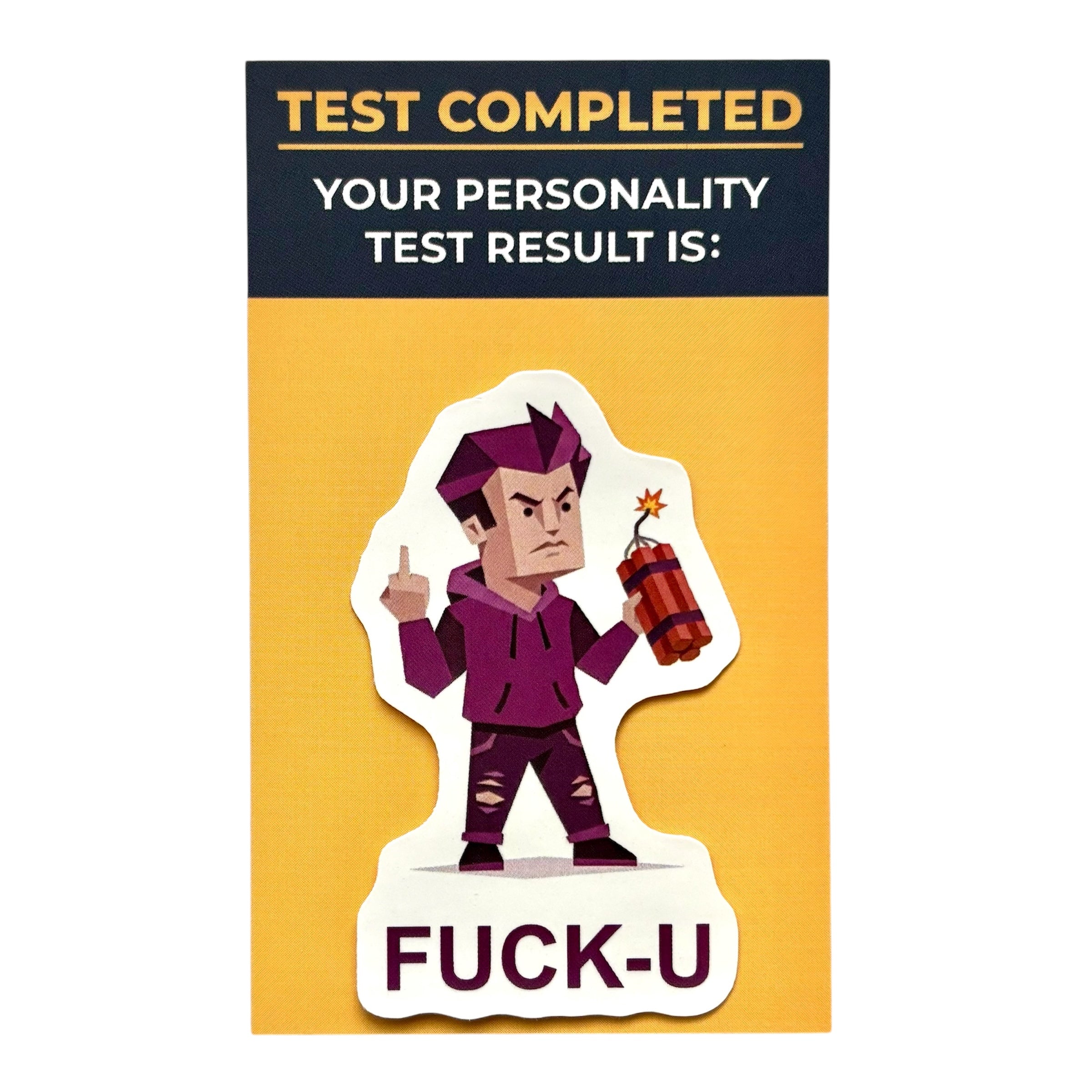 MBTI: FUCK-U | 貼紙